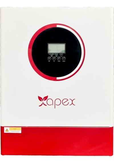 Apex Pro Seri 6200w 6.2kw Tam Sinüs Hibrit Akıllı İnverter - 100a Mppt - 500vdc Panel Apx6200
