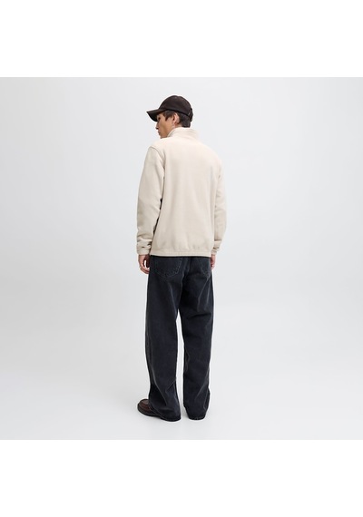 Jack & Jones Soho Erkek Krem Sweatshirt 12279680-mbm Krem