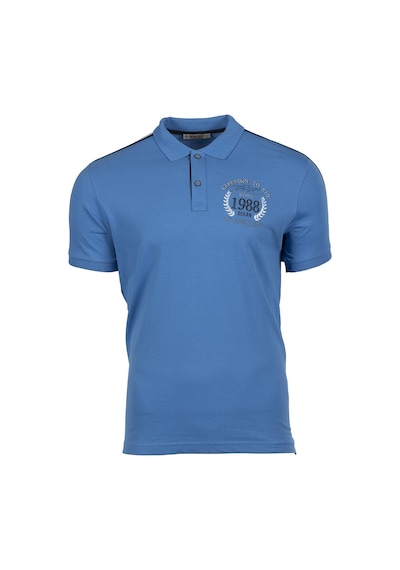 AR-MA Arma Erkek Slim Fit Polo Yaka Tişört Y9tyo7949 Mavi