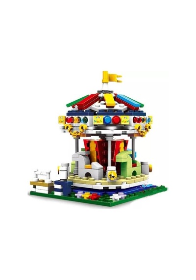 Lunapark Atlı Karınca Yapım Seti 343 Parça Eğitici Ve Eğlenceli Blok İnşa Oyuncağı