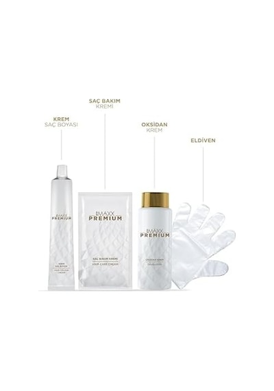 Premıum Yarı Kit Set Saç Boyası 8.11 Yoğun Küllü Açık Kumral