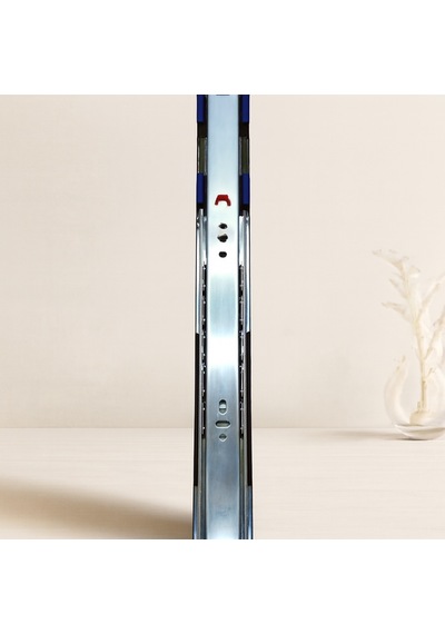 Frenli Teleskopik Bilyalı Çekmece Rayı 43x400mm Sarı