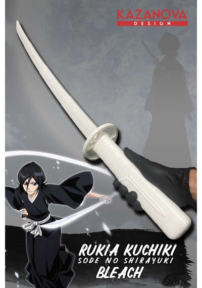 Kazanova Design Rukia Kuchiki Katlanabilir Katana Figür 98 Cm Bleach Anime Cosplay