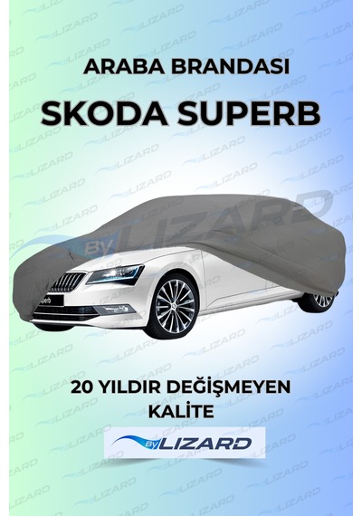 Skoda Superb Uyumlu Lüks Araba Brandası Miflonlu Branda Oto Çadır Örtü