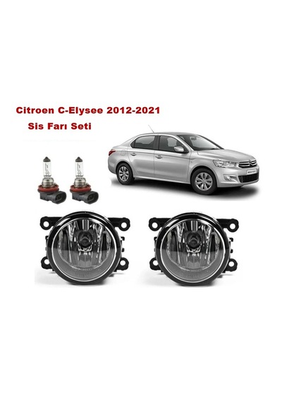 Citroen C-elysee 2012-2021 Sis Farı Seti 8200074008