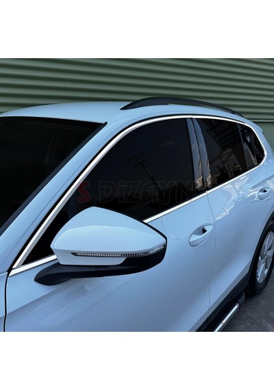 Vw Tiguan 3 Krom Cam Çerçeve Seti 10 Prç. 2024 2025 2026 2027