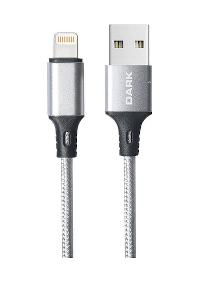 Dark 1 Metre Apple iPhone Uyumlu Lightning Şarj Ve Data Kablosu DK CB LT100BR