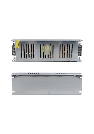 Ledx Aln-m1220s 12 Volt 20 Amper 240 Watt Slim Metal Kasa Adaptör 225x65x38mm Diğer