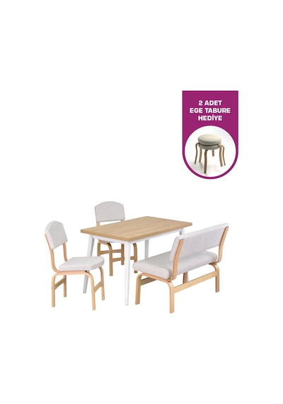 Vilinze Ege Sandalye Ve Bank Avanos Ahşap Mdf Mutfak Masası Takımı - 70x120 Cmtk-avns-70120-bbn-ege19n-peri50n-sbeyaz Kırık Beyaz Vilinze Ege Sandalye Ve Bank Avanos Ahşap Mdf Mutfak Masası Takımı - 70x120 Cmtk-avns-70120-bbn-ege19n-peri50n-sbeyaz Kırık Beyaz