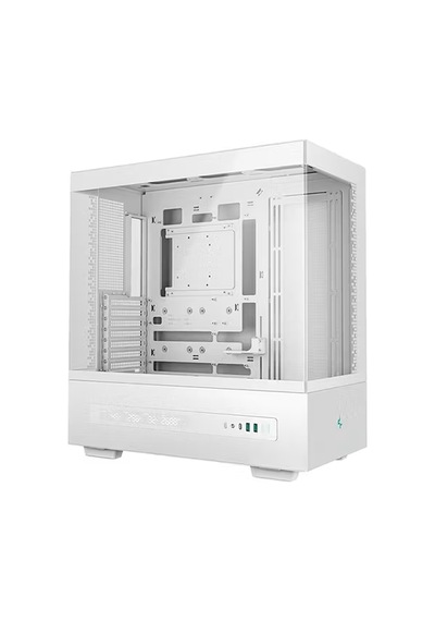 Deepcool Ch690 Digital Wh Panoramik Dahili Dijital Durum Ekranlı Yüksek Hava Akışlı Beyaz Gaming Mid-tower Pc Kasası