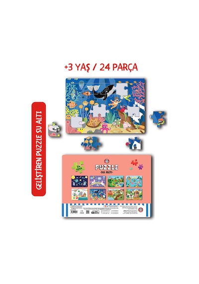 Çocuk Akademi Puzzle Su Altı