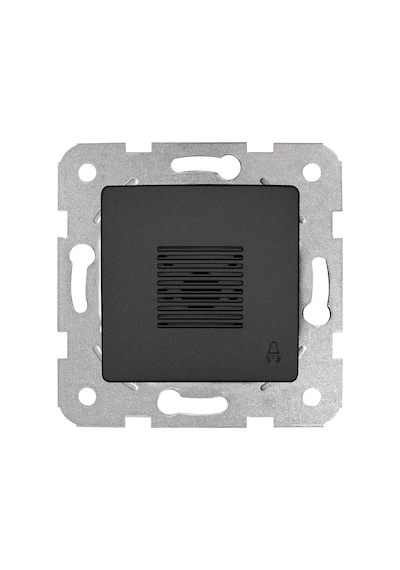 Linnera Life Gece Siyahı Zil Buzzer Mekanizma Ve Kapak