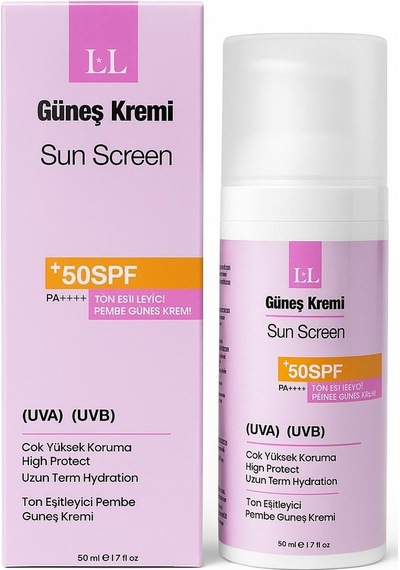 Ton Eşitleyici Yüksek Korumalı Güneş Kremi Tone-up Pink 50 Ml