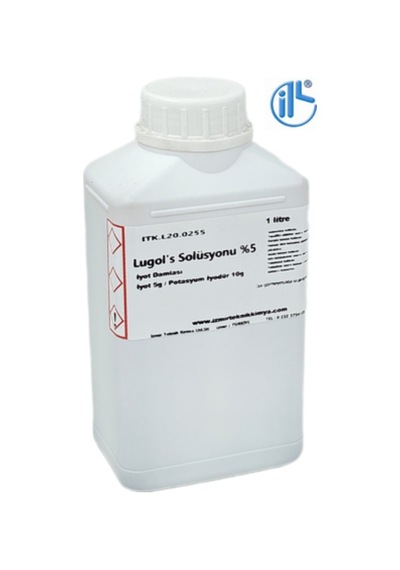 Lugol Çözeltisi %5 1lt