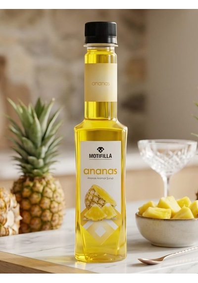 Ananas Şurup 250 Ml 350 Gr.