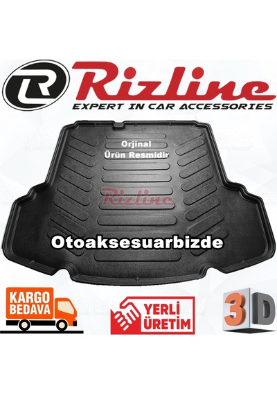 Vw Jetta 3D Bagaj Havuz Paspası 2005 - 2010 Arası Rizline N11.4546