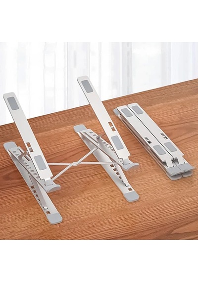 Ally Mc N8 Metal Yüksek Apple Uyumlu,  Macbook Notebook Ayarlanabilir Katlanabilir Stand- 5775