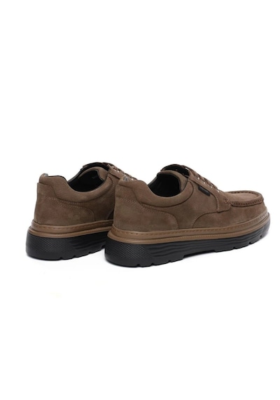 Greyder 78591 6k Duman Renk Nubuk Hakiki Deri Erkek Casual Comfort Ayakkabı Gri