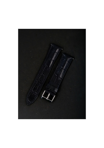 Hakiki Deri 24mm Akıllı Pimli Saat Kordonu Siyah 65242933
