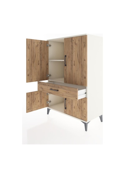 Hyperion Dolap 2 Raflı Tek Çekmeceli 4 Kapaklı 88x44x134 Ayta... Aytaşı Hyperion Dolap 2 Raflı Tek Çekmeceli 4 Kapaklı 88x44x134 Ayta... Aytaşı