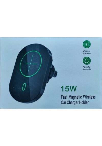 Nettech 15W Kablosuz Wireless Şarj (544644994)-Siyah