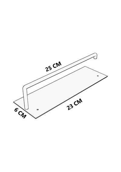 Krom Havlu Kağıtlık Rulo Askılık MC0039 Krom
