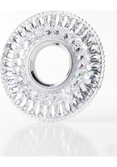 4 Adet Cata Ct 6583 Hanımeli Led Efektli Dekoratif Cam Spot Kasası Gu10 Duy 3200k Günışığı Beyaz
