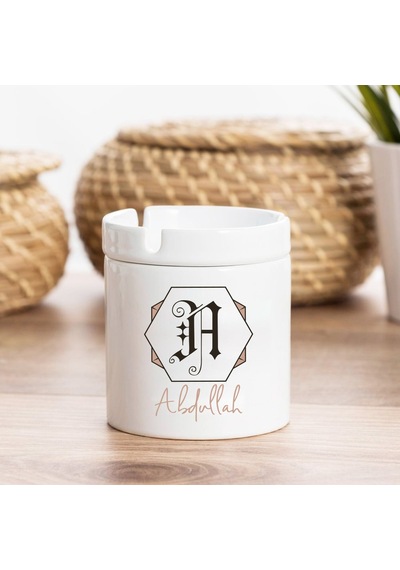 İsme Özel Monogram Logolu Küllük