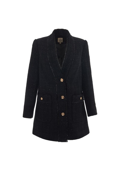 Aker 24aw18181111 Küçük Beden Kap 24aw18181111 002 Siyah Siyah