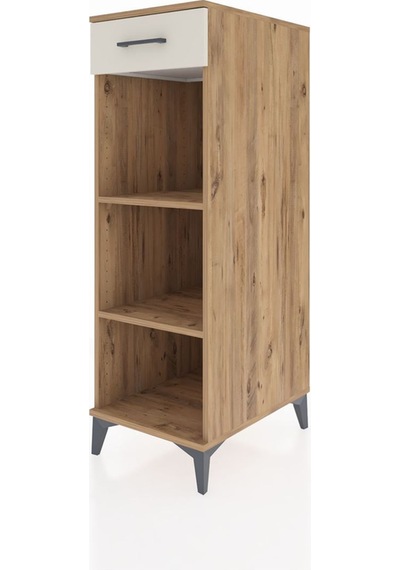 Kronos Dolap 2 Raflı Tek Çekmeceli 44x59x134 Çam-aytaşı Atlas Çam