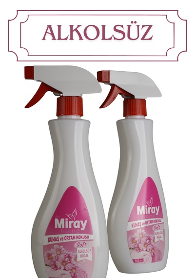 Miray Home Soft  Alkolsüz Kumaş ve Ortam Kokusu Sprey 500 ML