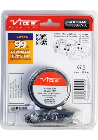 Vıbe Db4-v4 Vıbe Db Serisi 10 Cm Koaksiyel Hoparlör