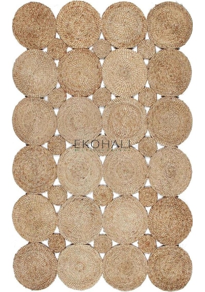 Eko Halı Solo Jüt Ca-104 Natural Xw Dekoratif Jüt Kilim