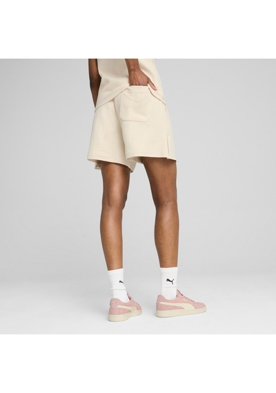 Puma Her Kadın Yüksek Bel Şort 685062 87 Beyaz