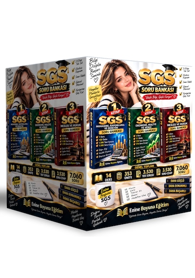 Sgs Soru Bankası 3 Kitap Seti