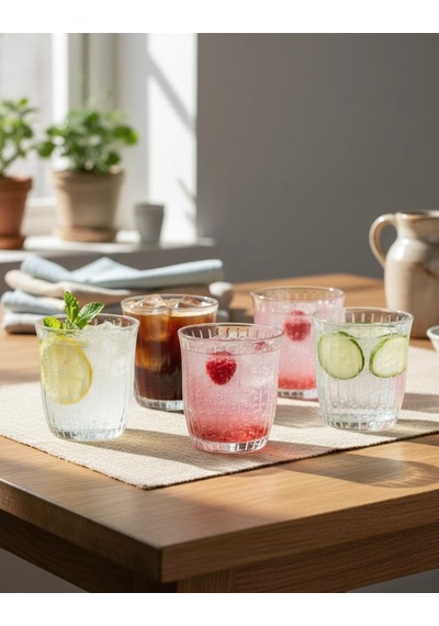 Joy Tumblers Bardak Şeffaf