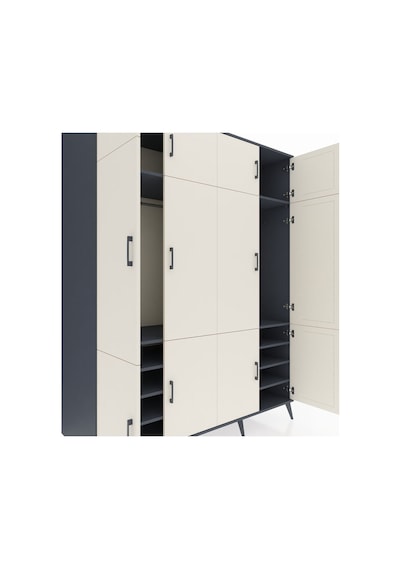 Kronos Gardrop 10 Raflı 12 Kapaklı 2 Askılı 176x59x221 Antrasit-aytaşı/antrasit Aytaşı/antrasit Kronos Gardrop 10 Raflı 12 Kapaklı 2 Askılı 176x59x221 Antrasit-aytaşı/antrasit Aytaşı/antrasit