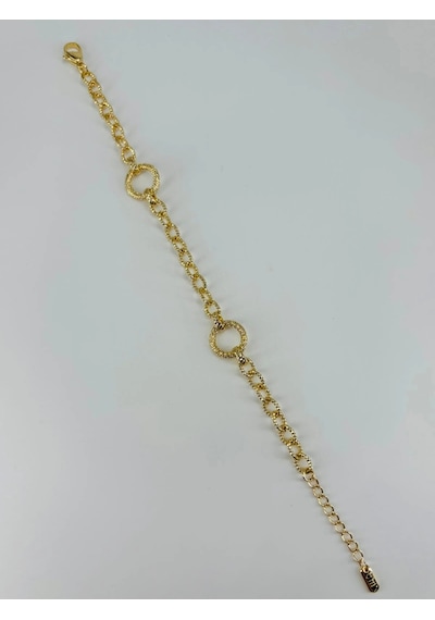 Renk Pirinç Cm Bileklik 17+4 Cm - Kbl0472 Çok Renkli