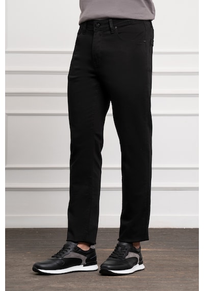 Morven Erkek Siyah Mevsimlik Pamuk 5 Cep Dynamic Fit Jean Pantolon 25ms003027001 Siyah