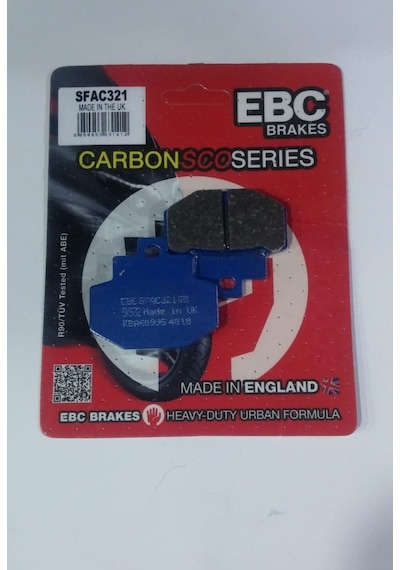 Ebc Fren Balatası Carbon Sfac321 Gilera Runner 200 St Arka