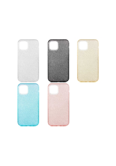 Apple Uyumlu iPhone 12 Pro Max Kılıf Zore Shining Simli Silikon Kılıf