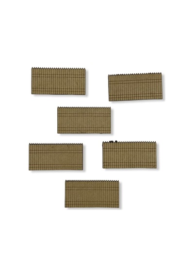 Maket Kapalı Çit 6'Lı - 1/100 - 2X24Cm - N Ct34