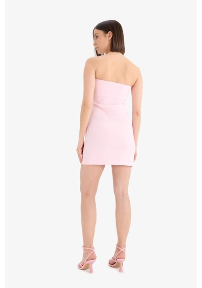 DeFacto Coool Bodycon Vücudu Saran Straplez Mini Elbise C6342AX25SMPN343 DeFacto Coool Bodycon Vücudu Saran Straplez Mini Elbise C6342AX25SMPN343