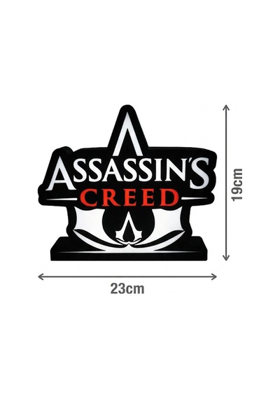 Assasins Creed Tasarımlı Dekoratif Aydınlatma 23x19cm 603-1