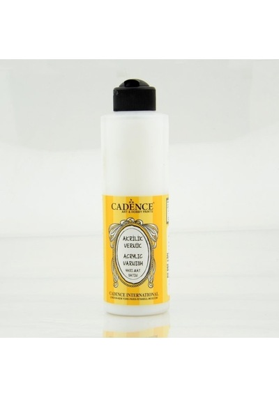 Cadence Su Bazlı Akrilik Vernik Yarı Mat 500Ml