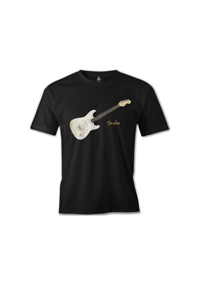 Fender W Siyah Erkek Tshirt