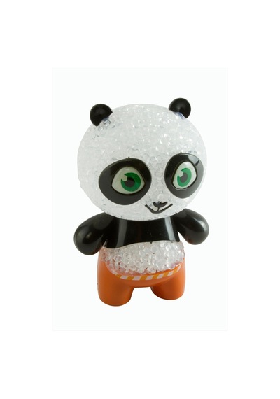 Panda Işıklı Biblo 12 Cm Beyaz