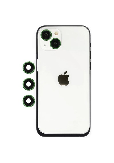 Apple İphone 14 Shine Kamera Lens - Yeşil