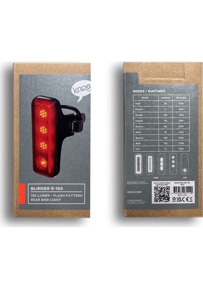 Knog BLINDER ROAD 150 Lümen USB Bisiklet Arka Stop Lambası