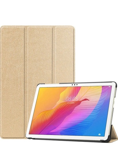 Huawei Uyumlu Mate Pad T10 Zore Smart Cover Standlı 1-1 Tablet Kılıf